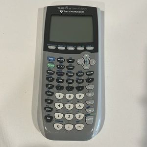 .TI-84 plus silver edition